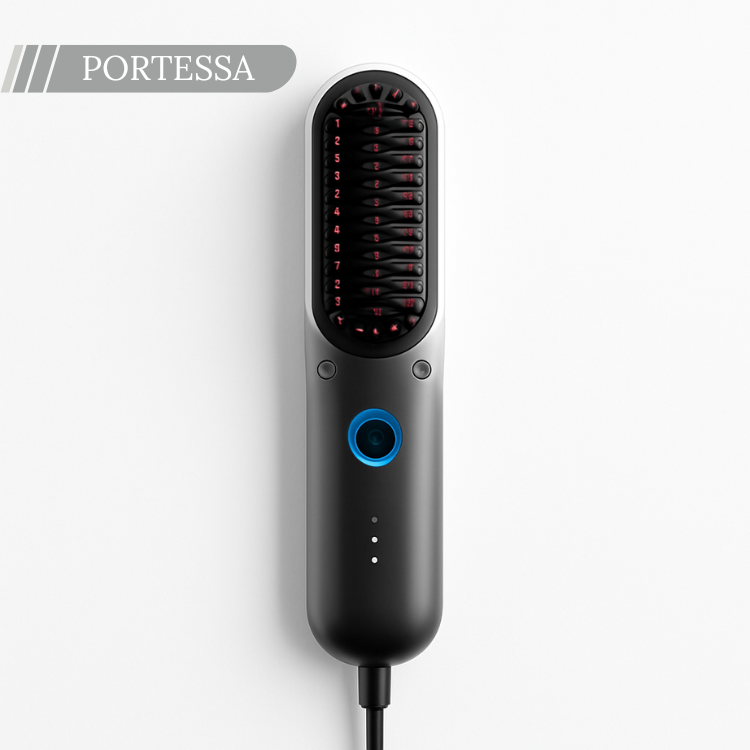 Portessa – Cepillo alisador inalámbrico