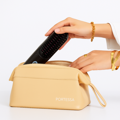 Portessa – Cepillo alisador inalámbrico